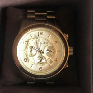Gold Michael Kors watch